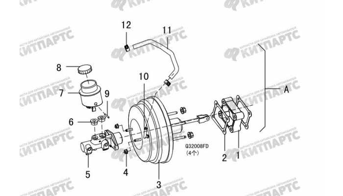 Вакуумный усилитель Great Wall DW Hower H3